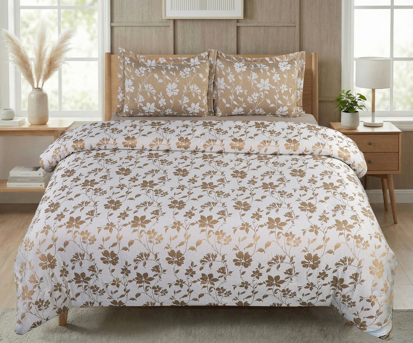 Reva Luxury Jacquard Double Comforter