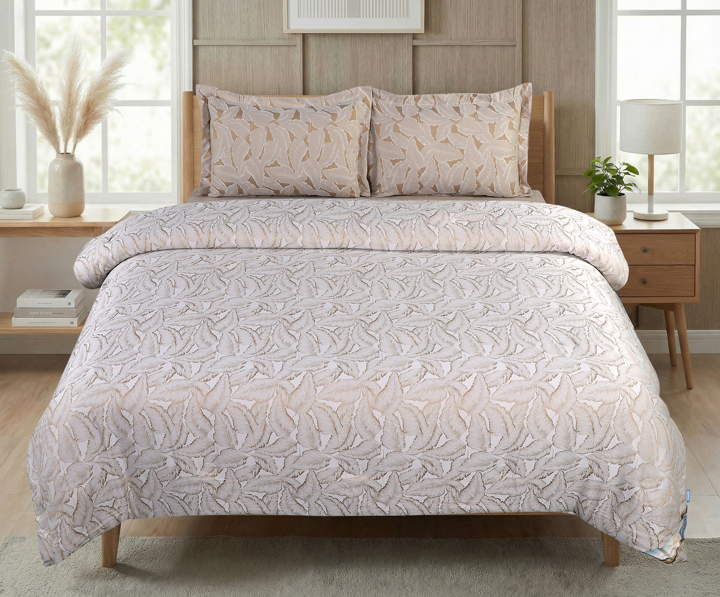 Reva Luxury Jacquard Double Comforter