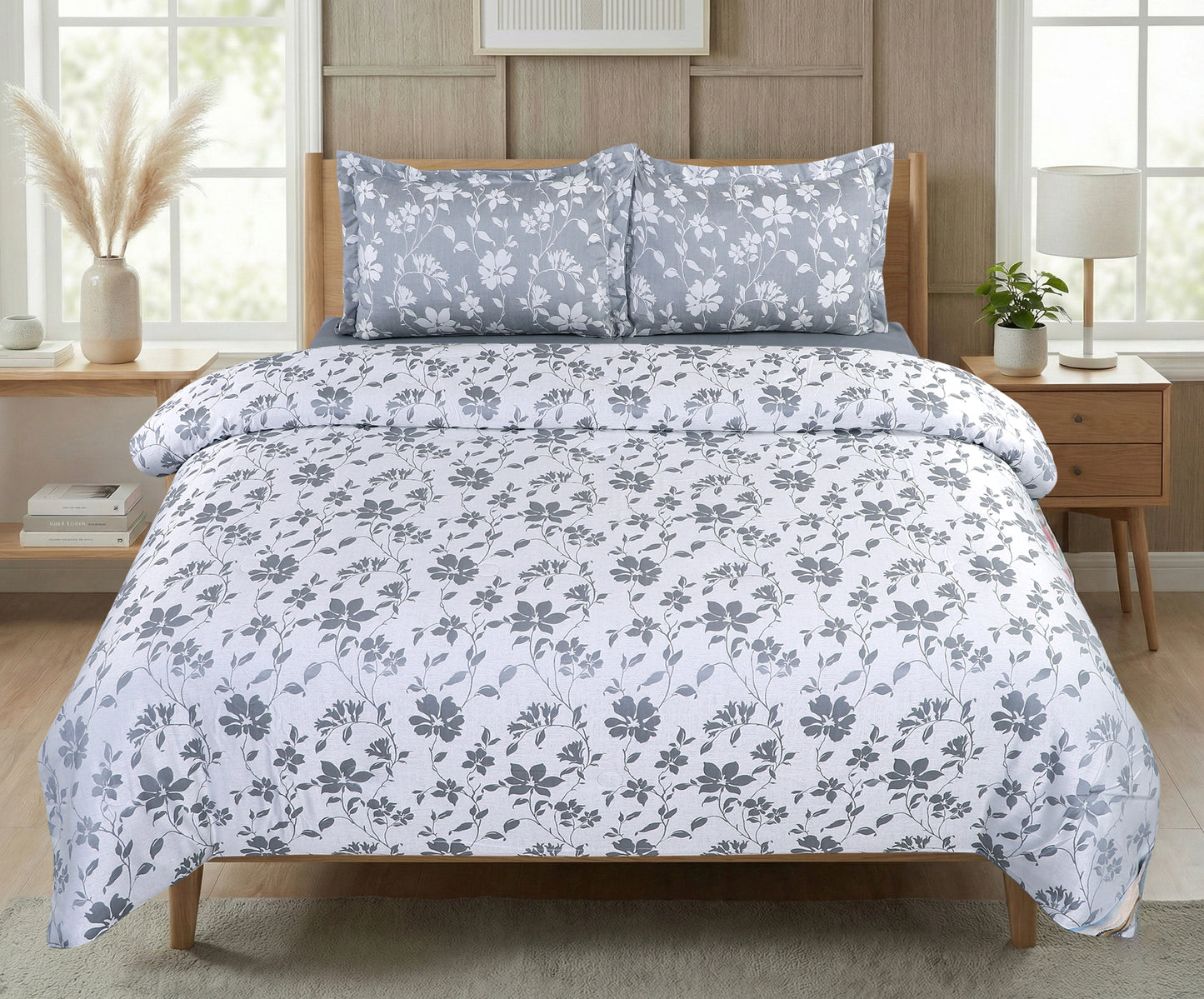 Reva Luxury Jacquard Double Comforter