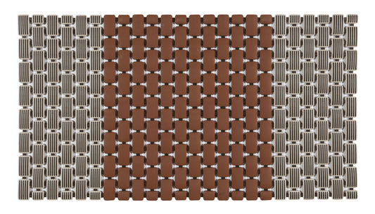 Rosepetal PVC Shower Mat