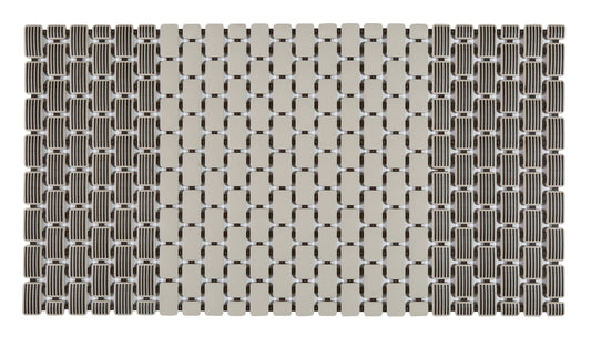 Rosepetal PVC Shower Mat